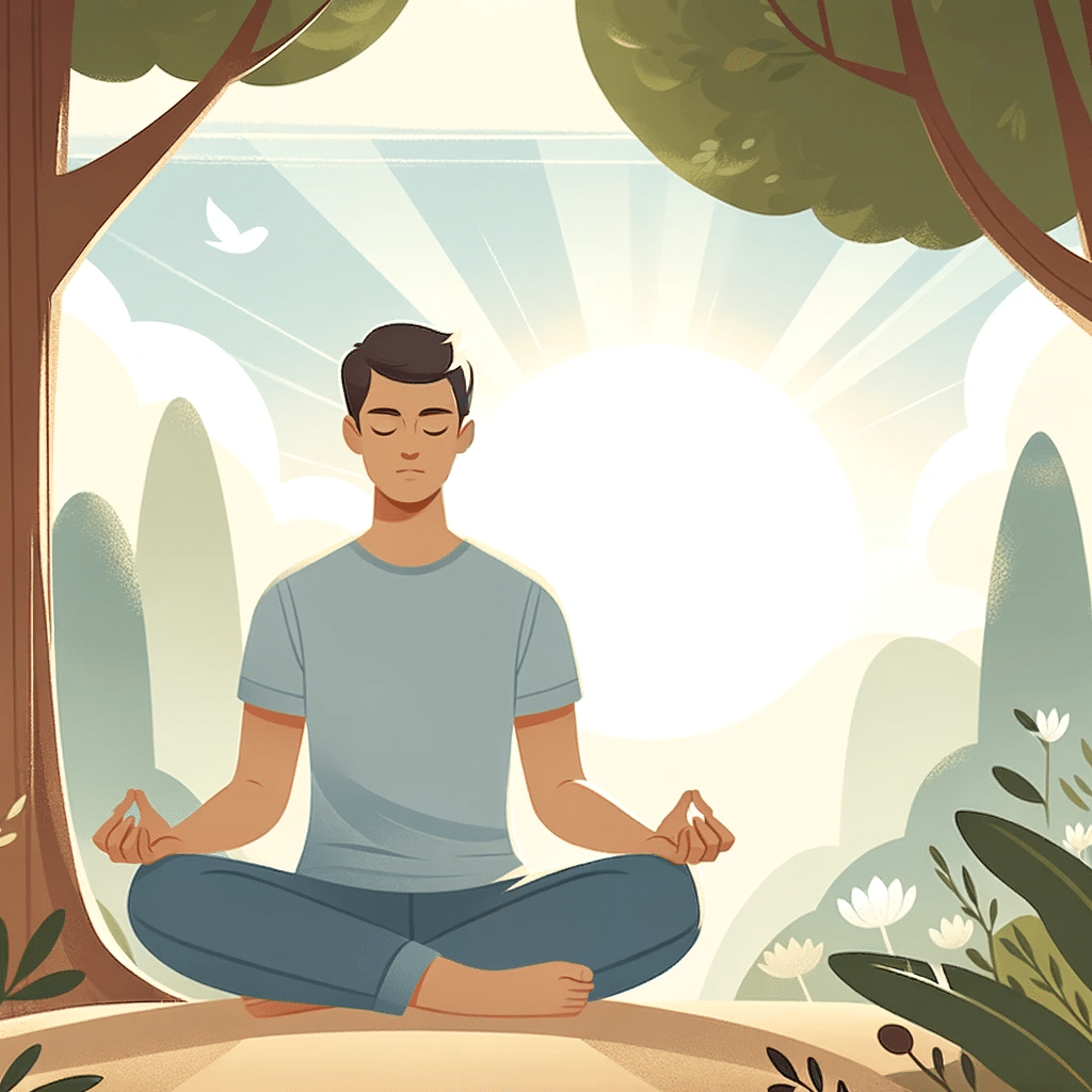 Detener el sobrepensamiento con meditación